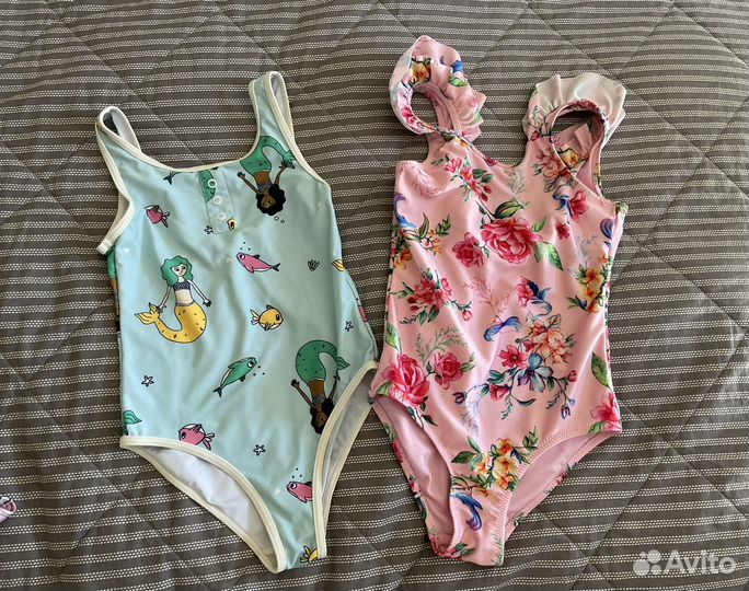 Купальники 116-122-128, kiabi, calzedonia, next