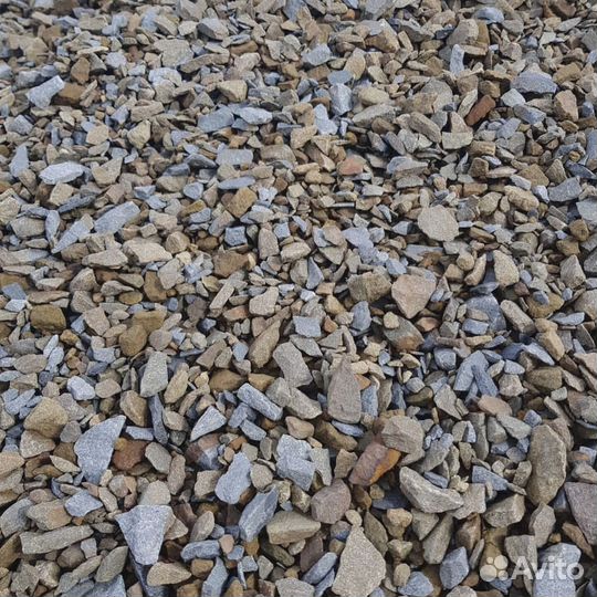 Щебень гранитный на парковку