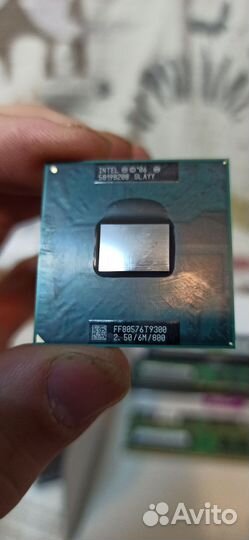 Процессор T9300, DDR память ноутбук