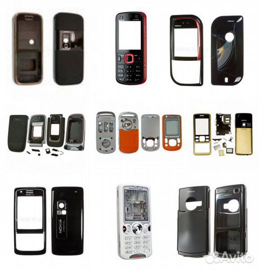 Корпуса, аудио-переходники для телефонов, новые