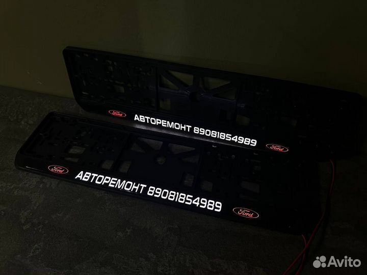 Led ramki с подсветкой, Лед рамки с надписью