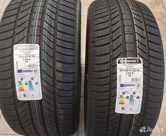 Continental WinterContact TS 870 P 285/45 R22 и 325/40 R22