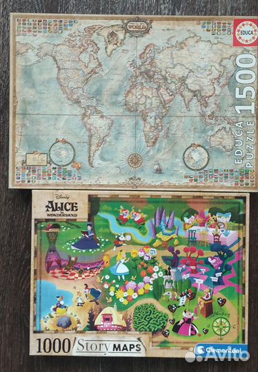 Пазлы разные