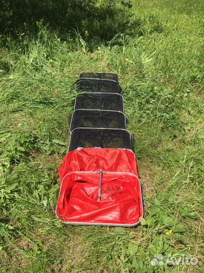 Садок рыболовный прорезиненный