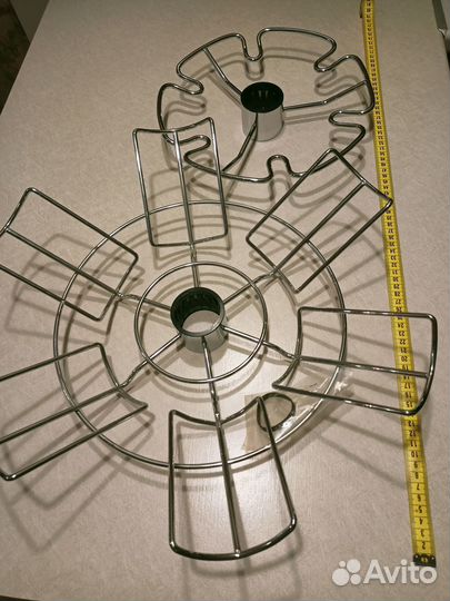 Металлические полки для барной стойки