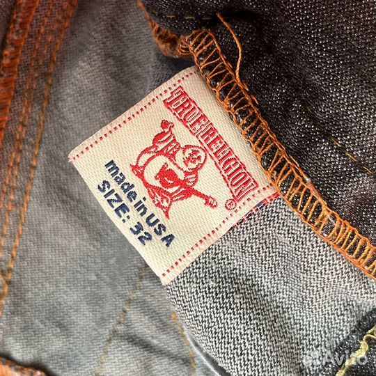 Широкие джинсы true religion