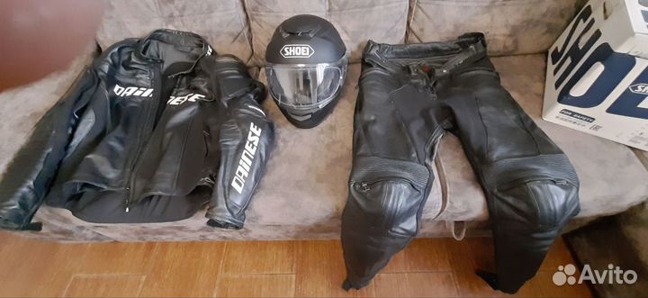 Кожаный костюм dainese 54 размер 185 рост