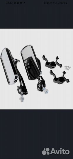Зеркало заднего вида для велосипеда