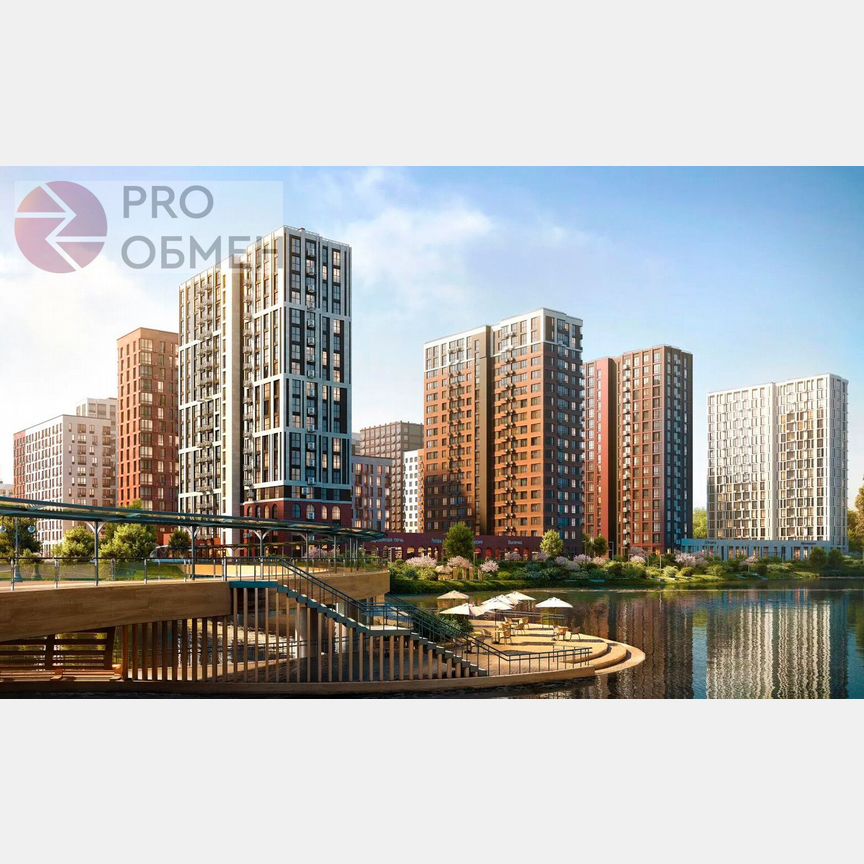 3-к. квартира, 53,6 м², 4/15 эт.