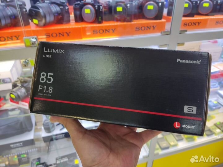 Panasonic Lumix S 85mm f/1.8 L-Mount новый