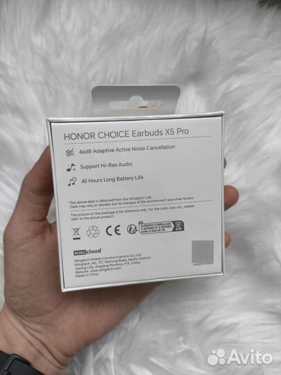 Honor choice earbuds x5 pro беспроводные наушники
