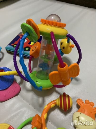 Игрушки, погремушки пакетом