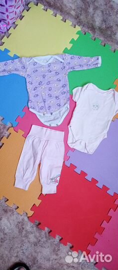 Целый пакет вещей для новорожденной