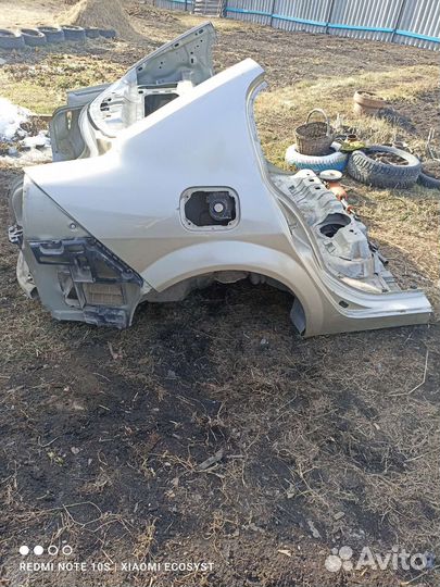 Задняя часть Renault Megane 2 2006г б.у