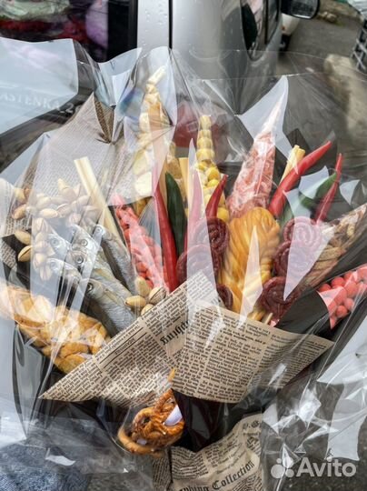 Мужские букеты съедобные