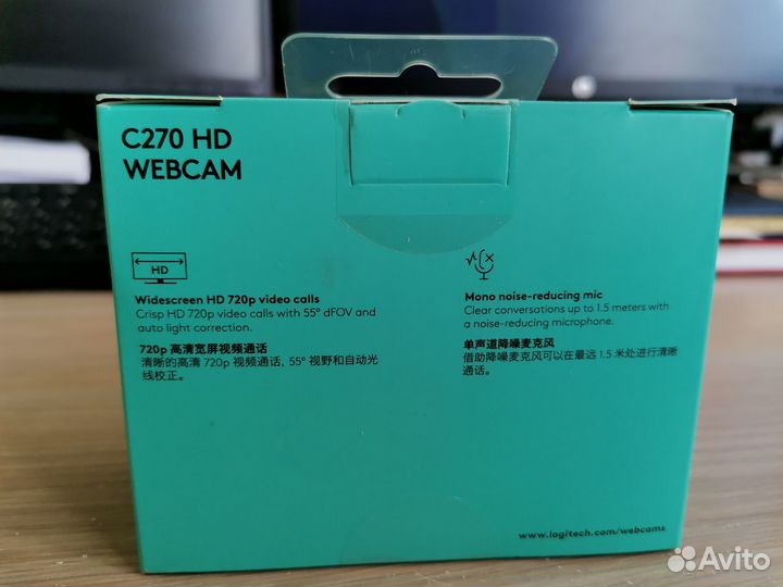 Веб-камера Logitech C270 HD webcam