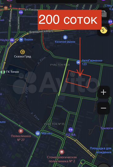 Участок 10 сот. (ИЖС)