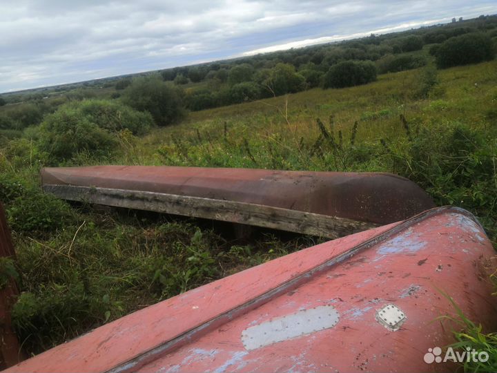 Лодка-плоскодонка 7,5м для перекатов и мелководья