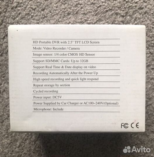 Видеорегистратор новый