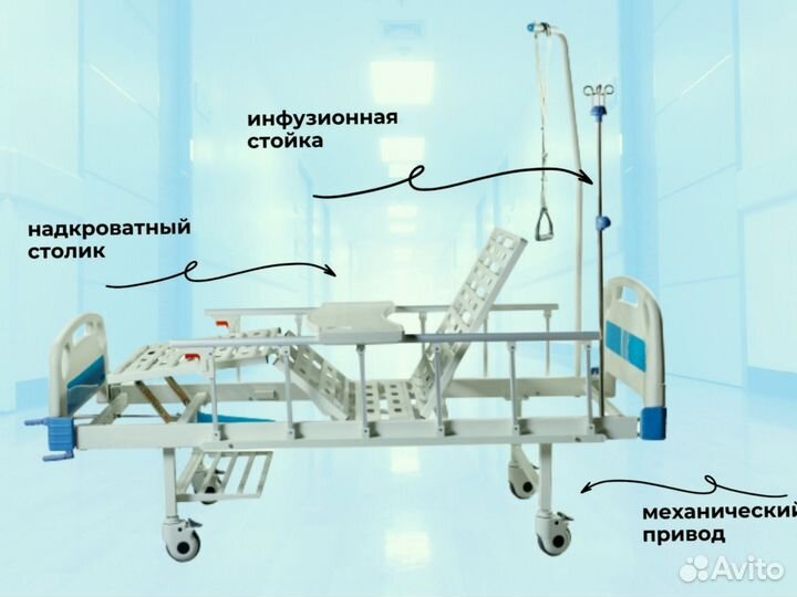 Кровать для лежачих больных