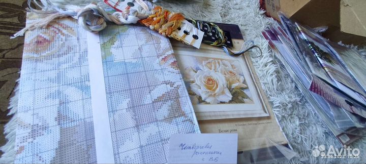 Наборы для вышивки от тм Алиса, остатки