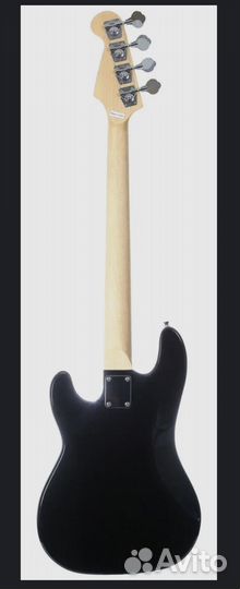 Черная Бас-гитара Precision Bass Jordani PB-10 BK