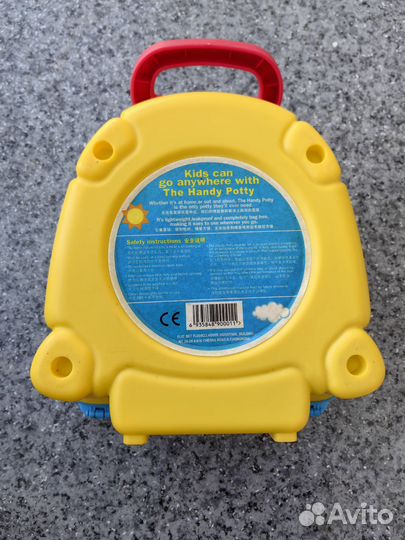 Горшок детский дорожный