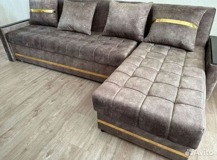 Угловой диван раскладной на заказ