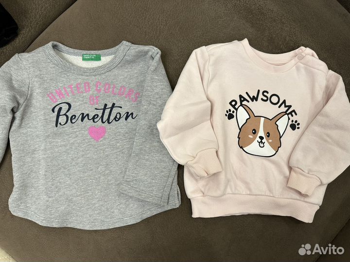 Вещи пакетом на девочку 86-92 Zara