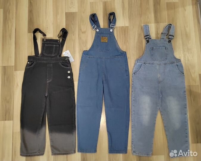 Комбинезон джинсовый новый