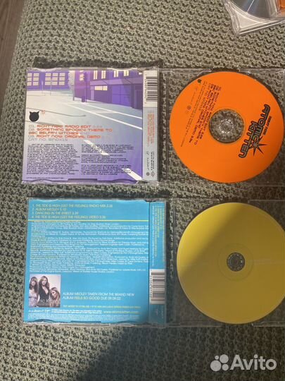 Atomic Kitten cd singles фирменные