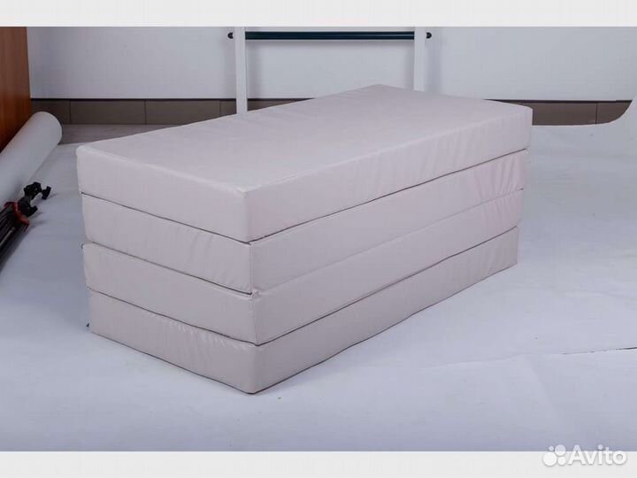 Мат складной 4 секции Sportova 200х100х10см