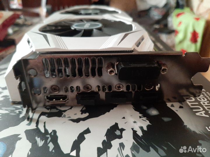 Видеокарта Asus GeForce GTX 1060 dual OC 6GB