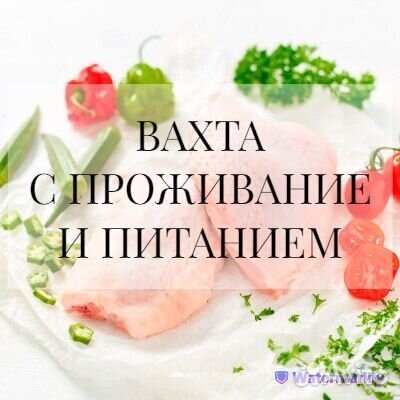 Упаковщик куриных крыльев/Вахта Проживание/питание