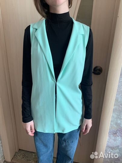 Бирюзовая накидка