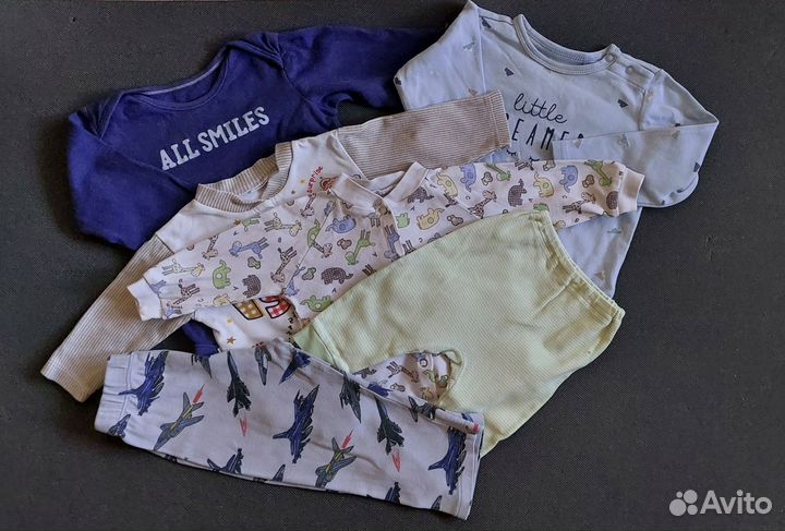 Огромный пакет одежды на мальчика