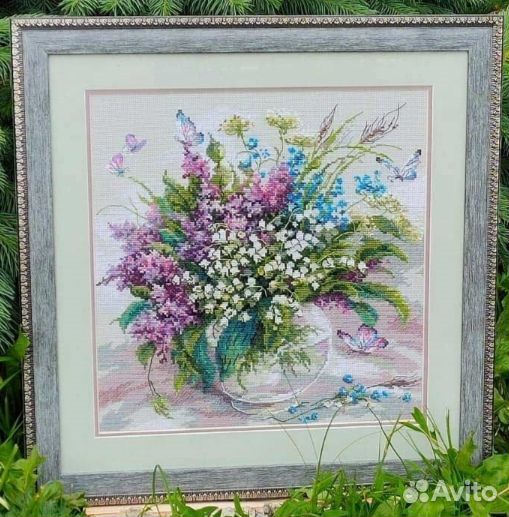 Вышивка картина крестом