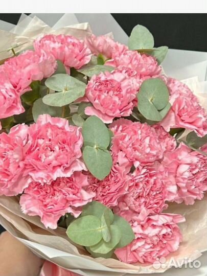 Букеты гвоздик