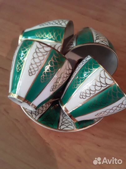 1 кофейная пара и 3 чашки Германия Фарфор