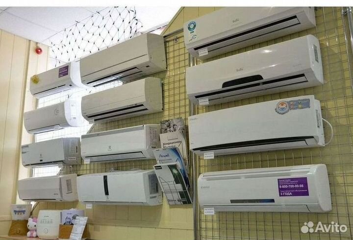 Сплит система с установкой