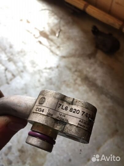 Патрубок кондиционера Audi Q7 7L6 820 743 H