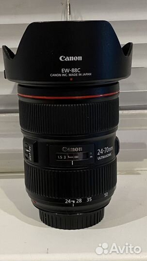 Объектив canon ef 24 70mm f 2 8l ii usm