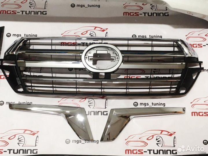 Обвес Executive Lounge на Land Cruiser 200 белый