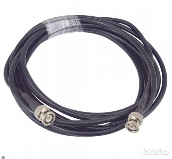 Кабель коаксиальный 50 Ом с разъемами bnc