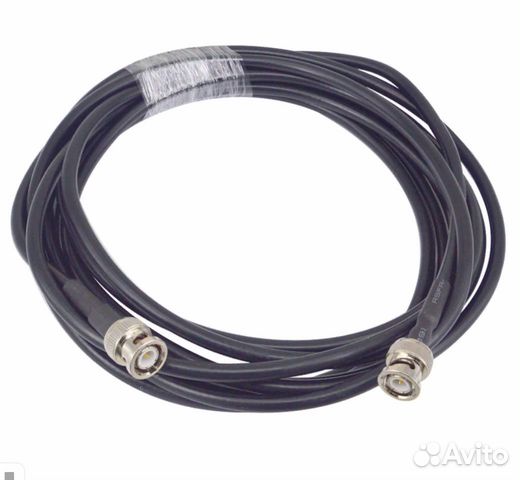 Кабель коаксиальный 50 Ом с разъемами bnc