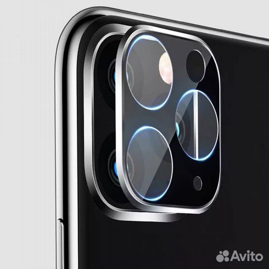 Титановая защита на камеру iPhone 11 Pro