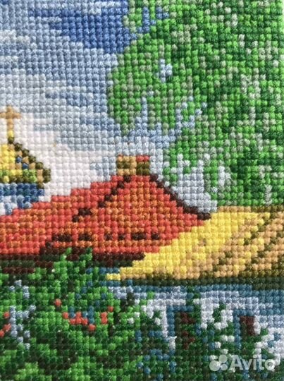 Картина вышитая крестиком