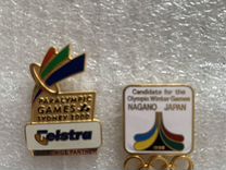 Значки олимпиады 1998 и Паралимпиады 2000