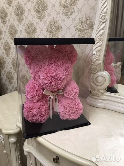 Мишка из роз