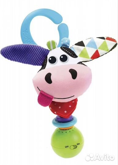 Развивающий коврик с машинкой